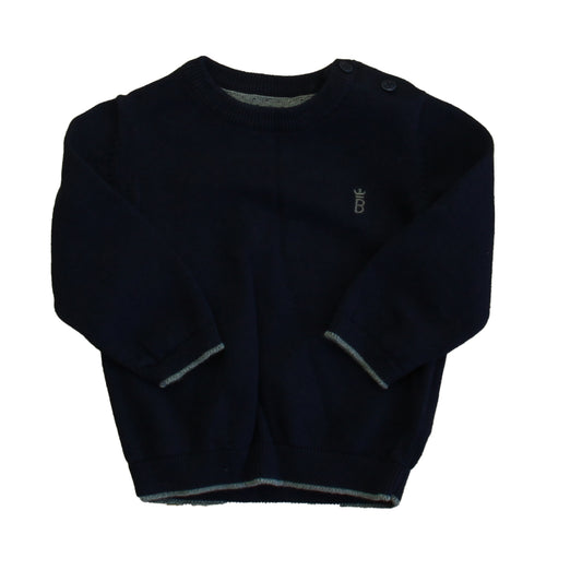 Mayoral Boys Navy Sweater Size: 6 Months Navy