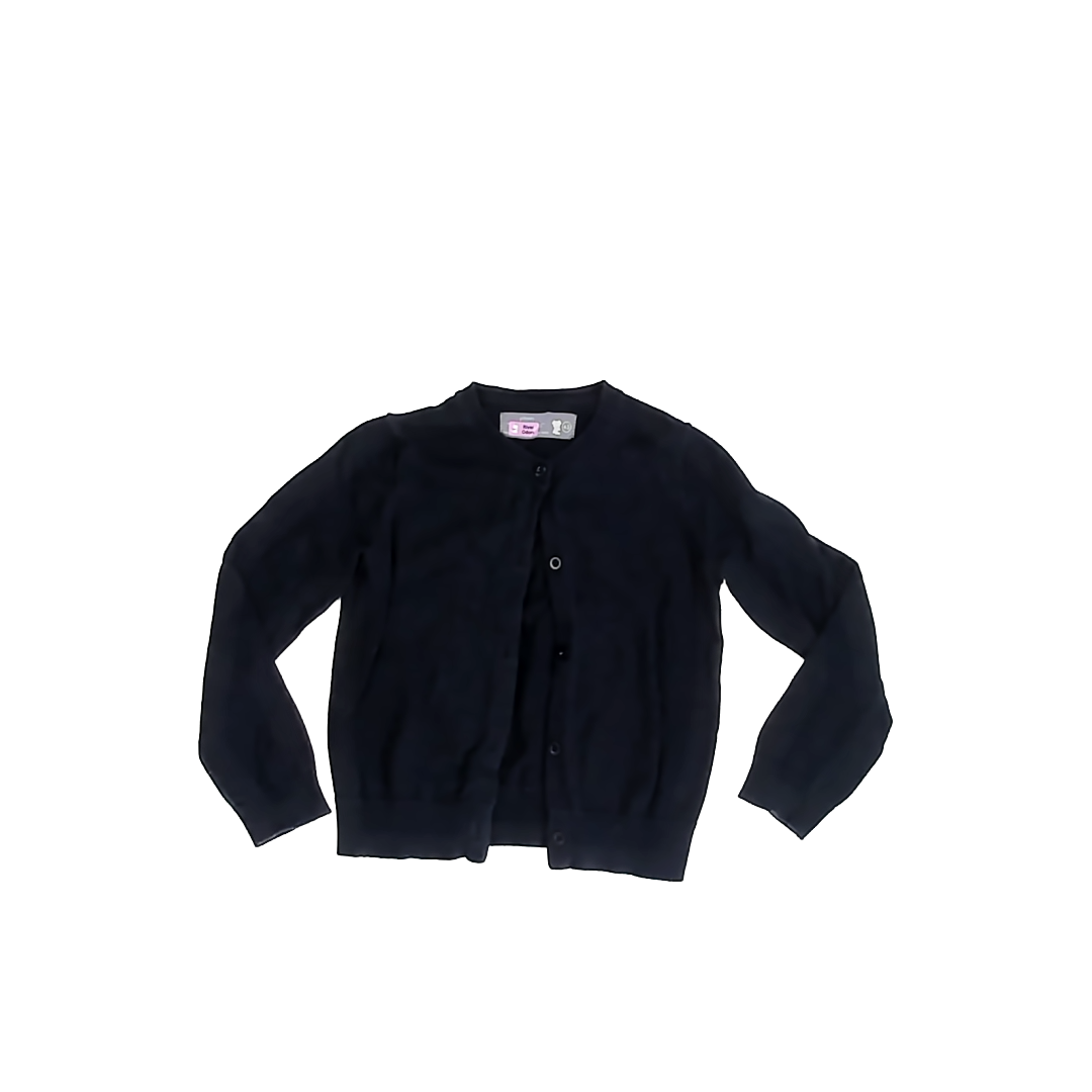 Primary Girls Navy Cardigan Size: 4-5T Navy