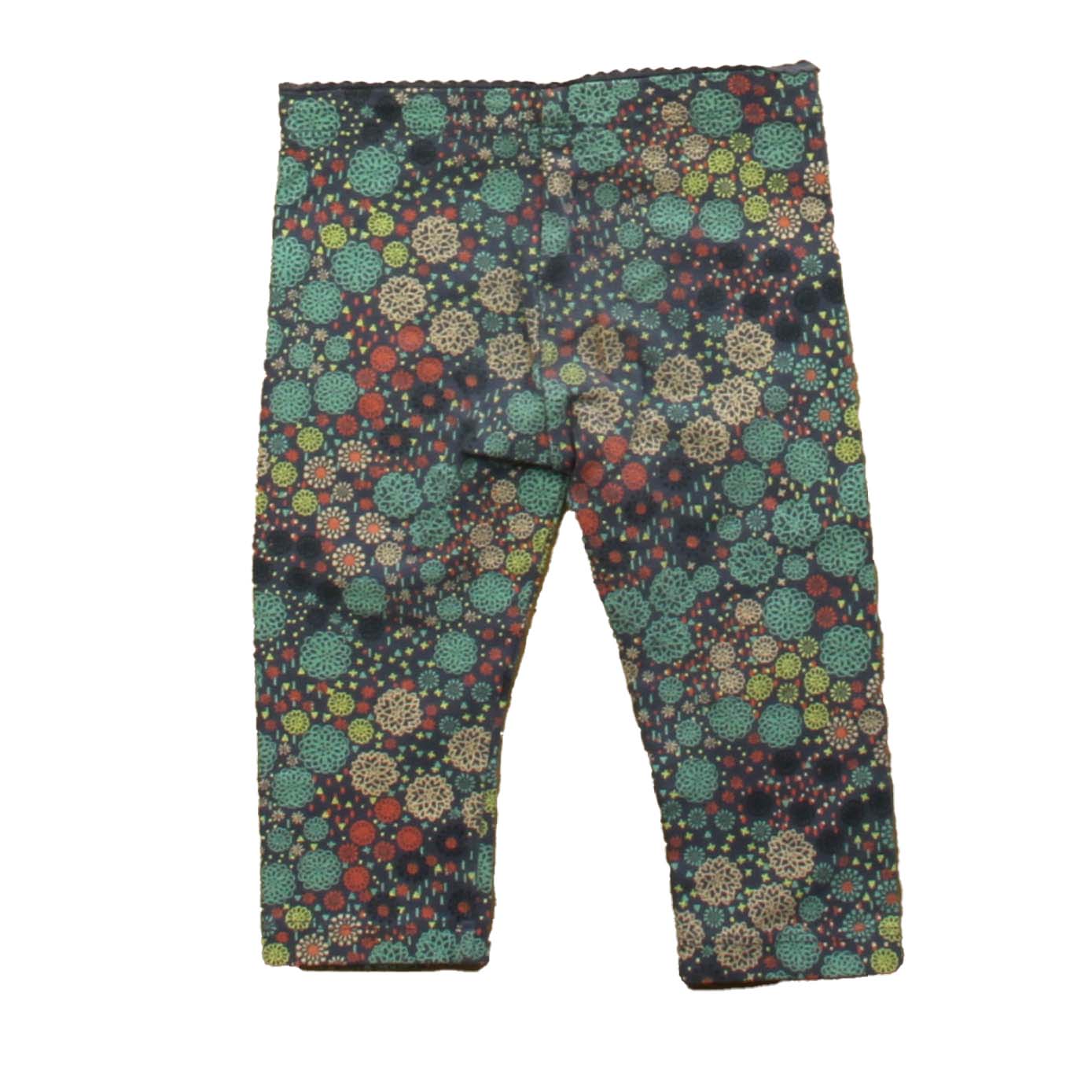 Tea Girls Navy Leggings Size: 3T