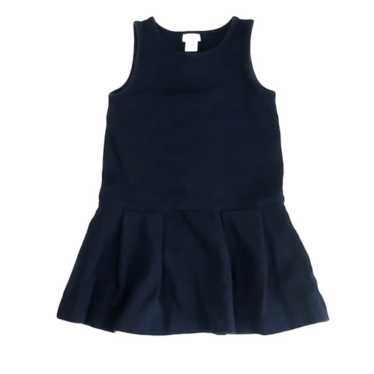 Crewcuts Girls Navy Dress Size: 5T Navy
