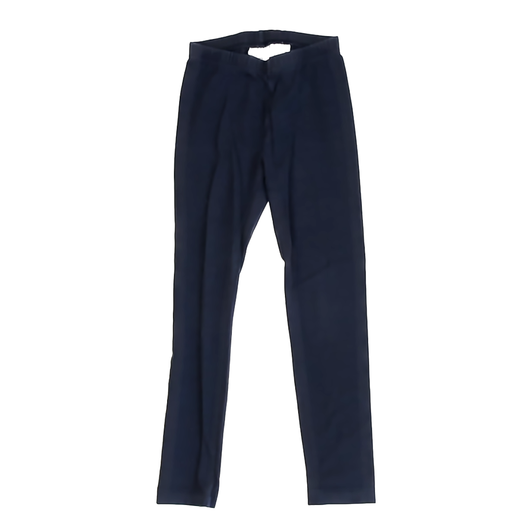 Hanna Andersson Girls Navy Leggings Size: 8 Years Navy