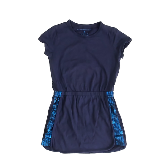 Rockets Of Awesome Girls Navy Dress Size: 8 Years Navy