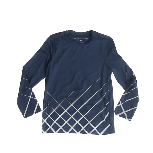 Rockets Of Awesome Boys Navy Athletic Top Size: 10 Years Navy