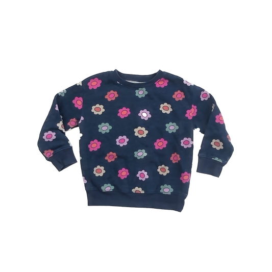 Jumping Beans Girls Navy Sweatshirt Size: 4T Navy
