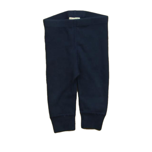 Hanna Andersson Girls Navy Leggings Size: 3-6 Months