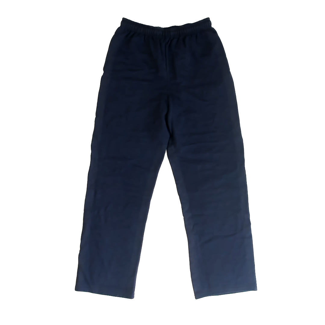 Jerzees Unisex Navy Casual Pants Size: Adult M Navy