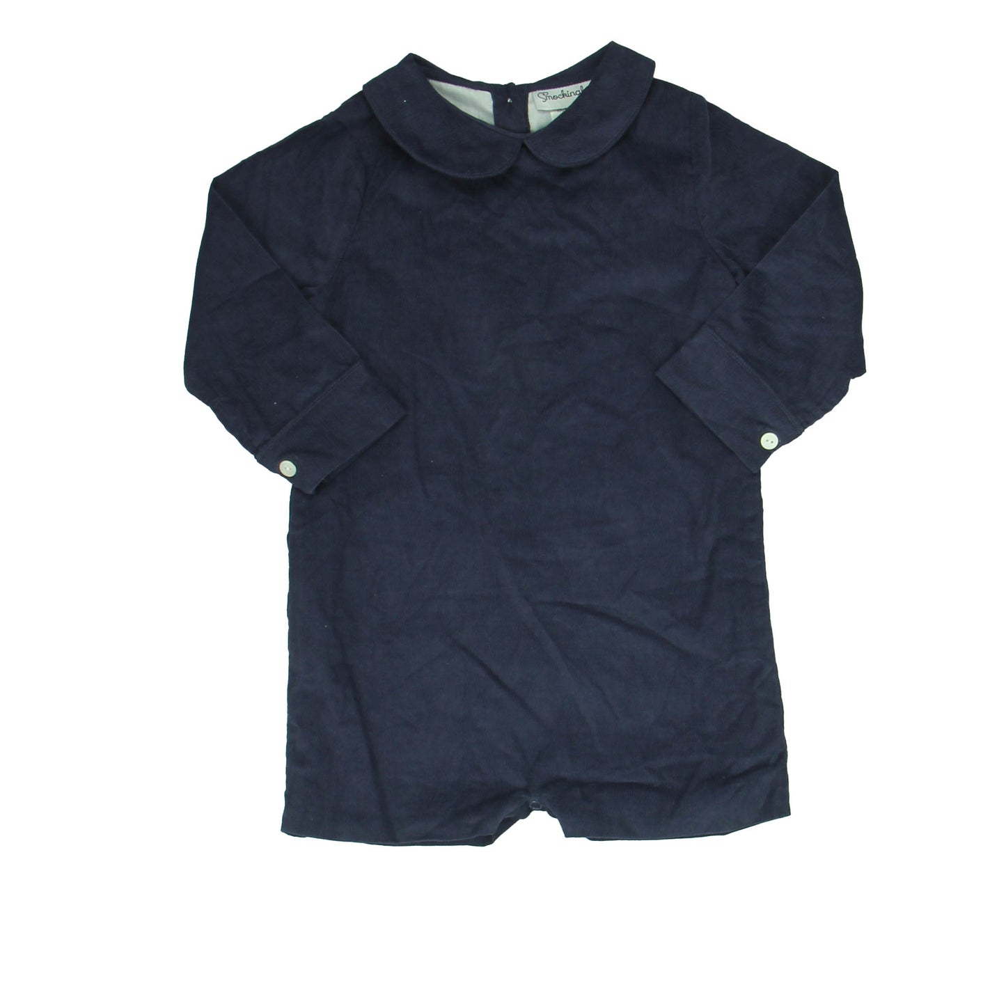 Smockingbird Girls Navy Romper Size: 2T Navy
