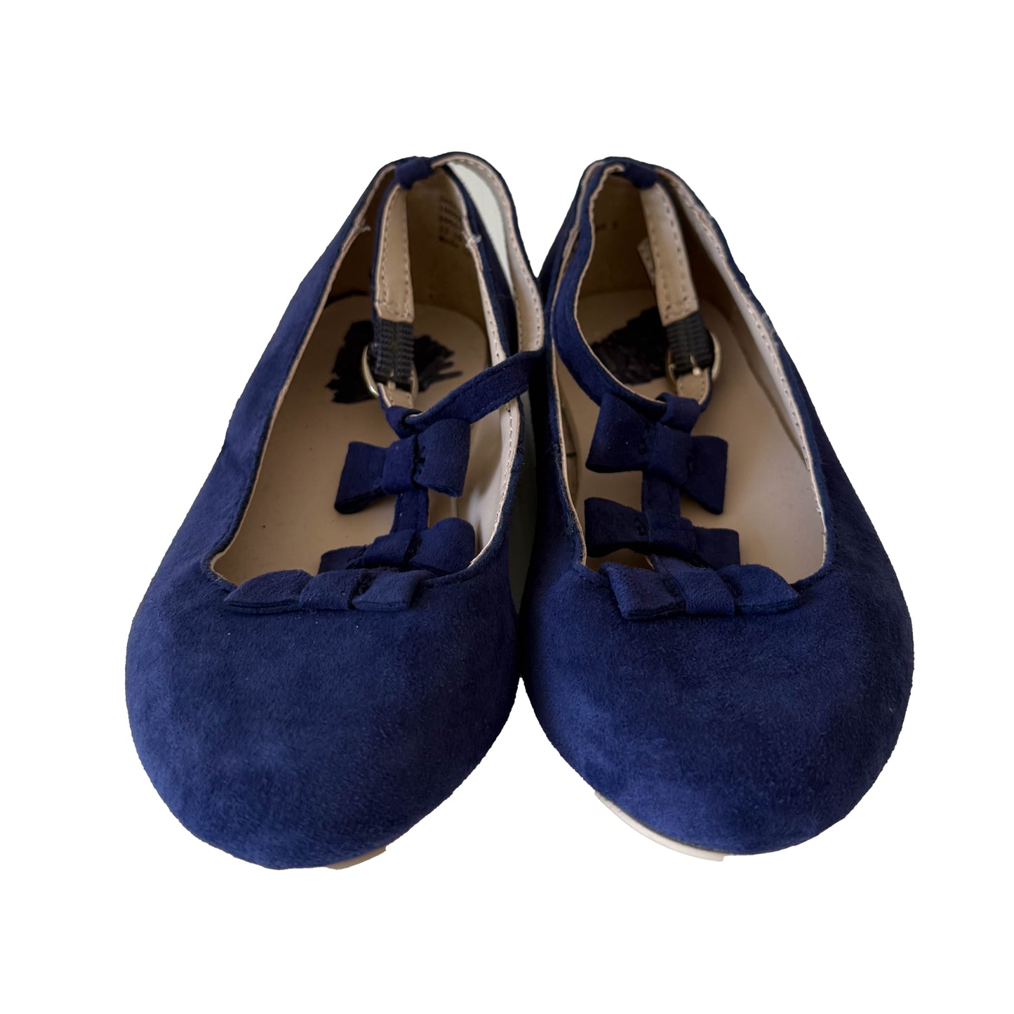 Janie and Jack Girls Navy Shoes Size: 7 Toddler Navy