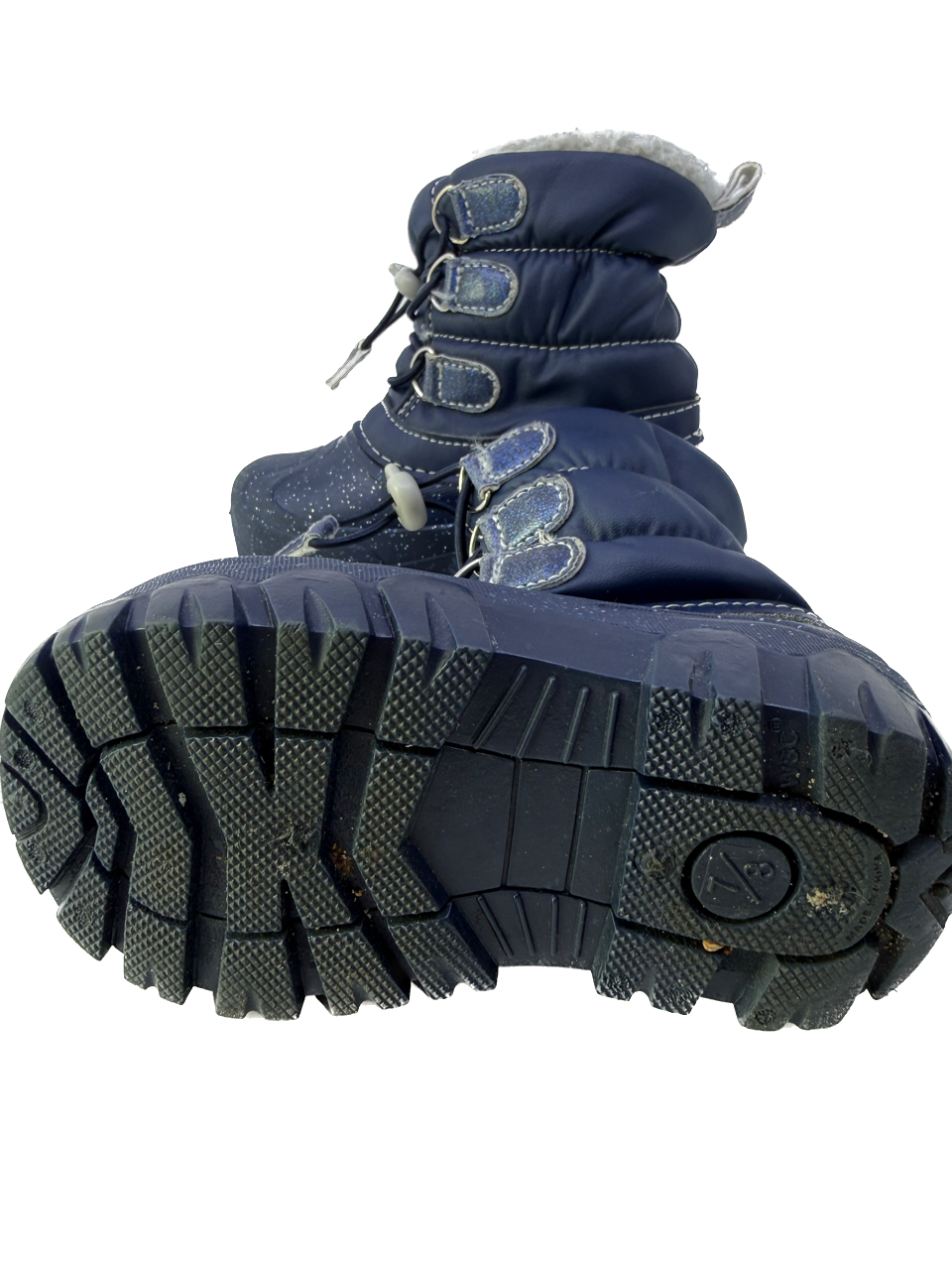 Member's Mark Unisex Navy Booties Size: Little Kid 7-8 Navy