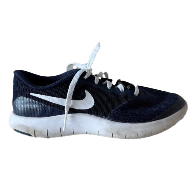 Nike Boys Navy Sneakers Size: 4 Youth