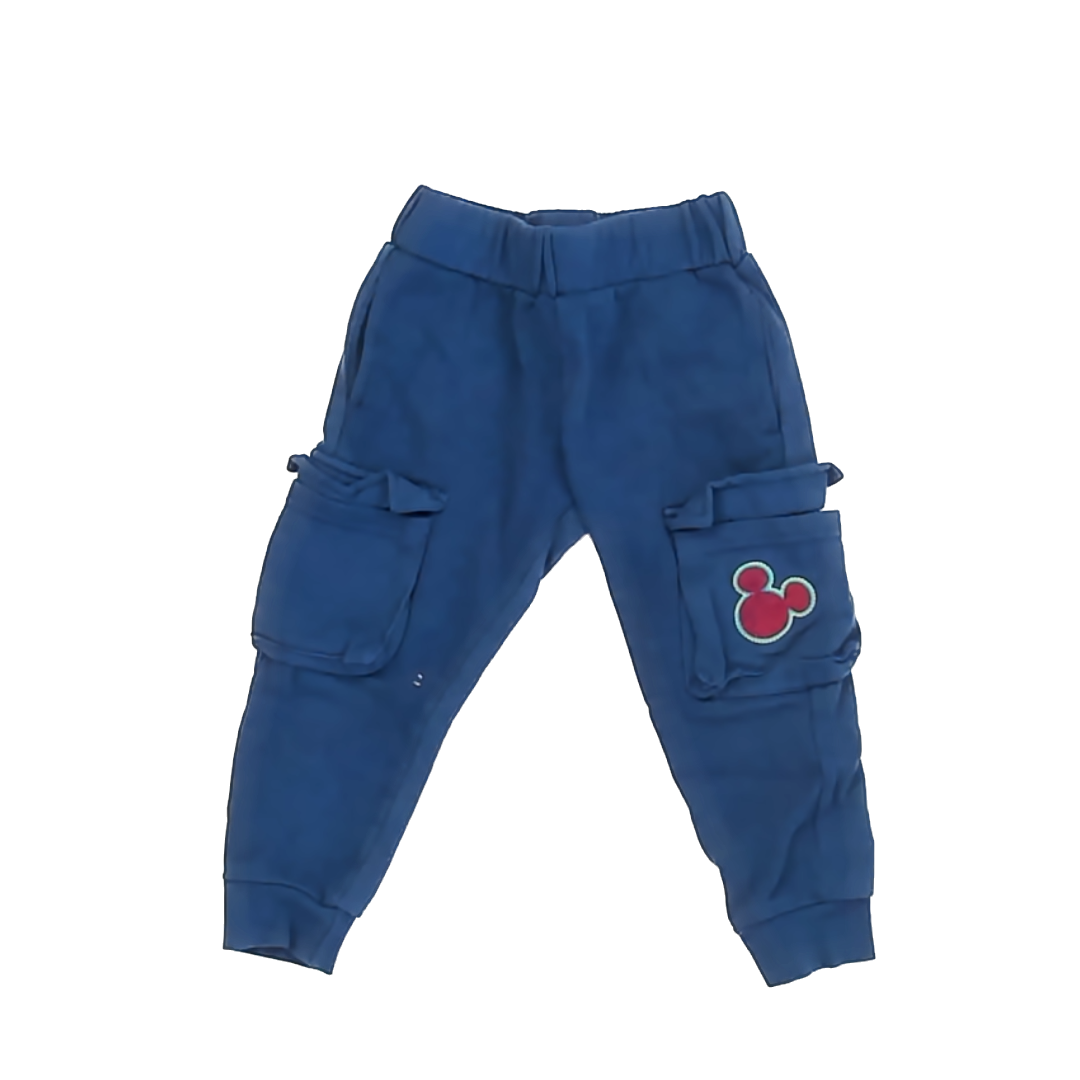Mickey Mouse Boys Navy Casual Pants Size: 3T Navy
