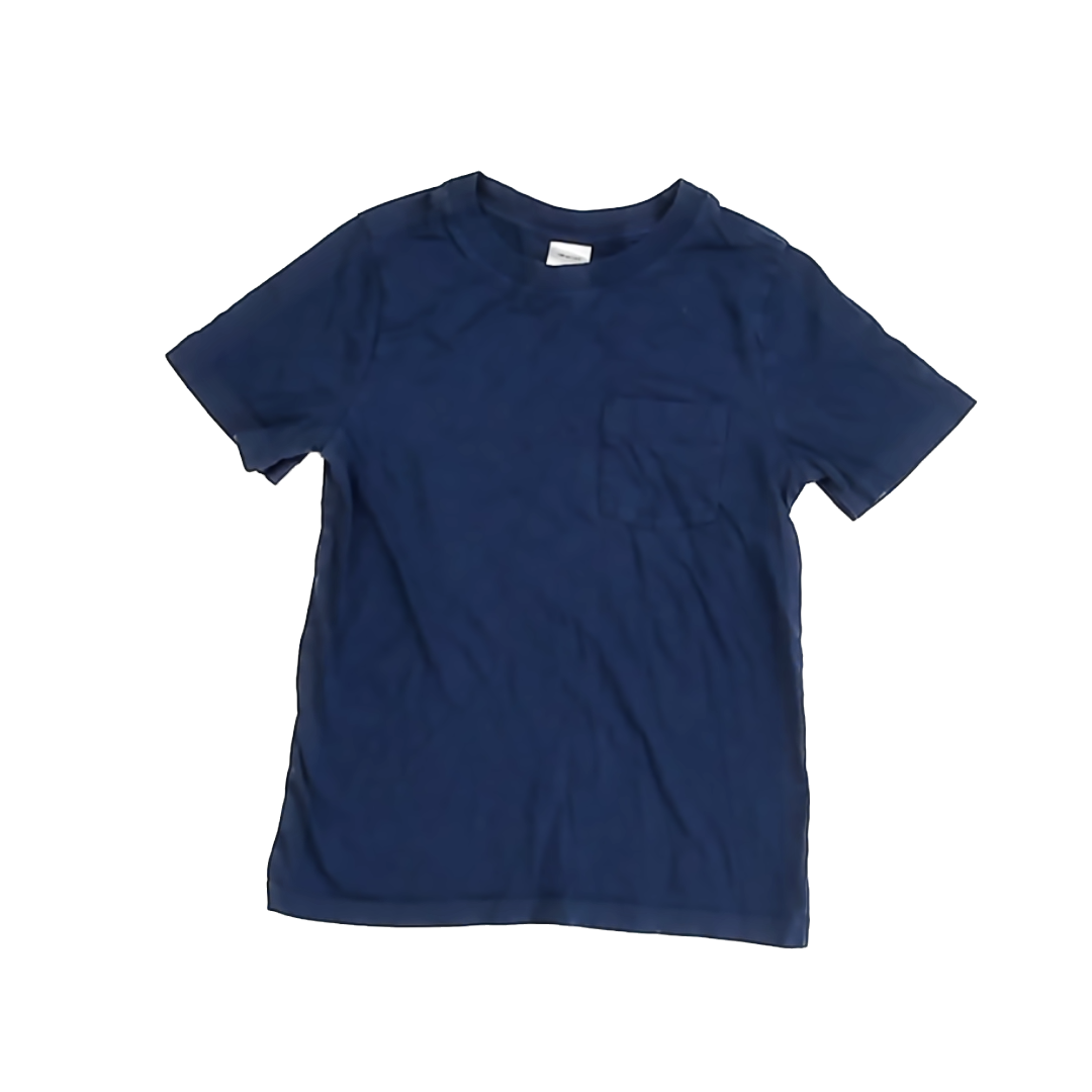 Hanna Andersson Boys Navy T-Shirt Size: 8 Years Navy