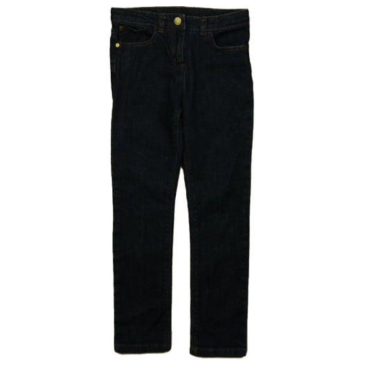 Jacadi Girls Navy Jeans Size: 10 Years Navy