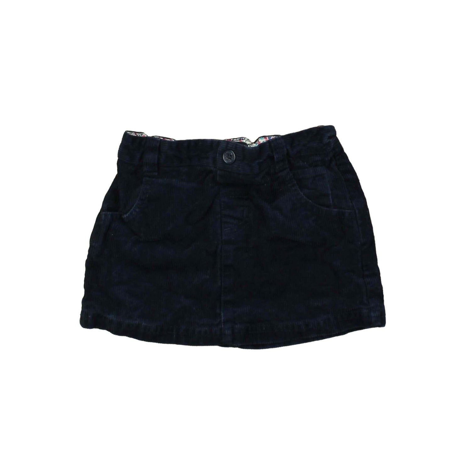 JoJo Maman Bebe Girls Navy Skirt Size: 2-3 Years