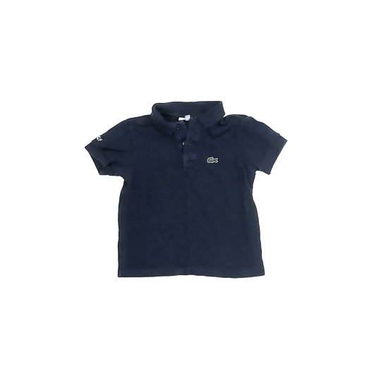Lacoste Boys Navy Polo Shirt Size: 4T Navy
