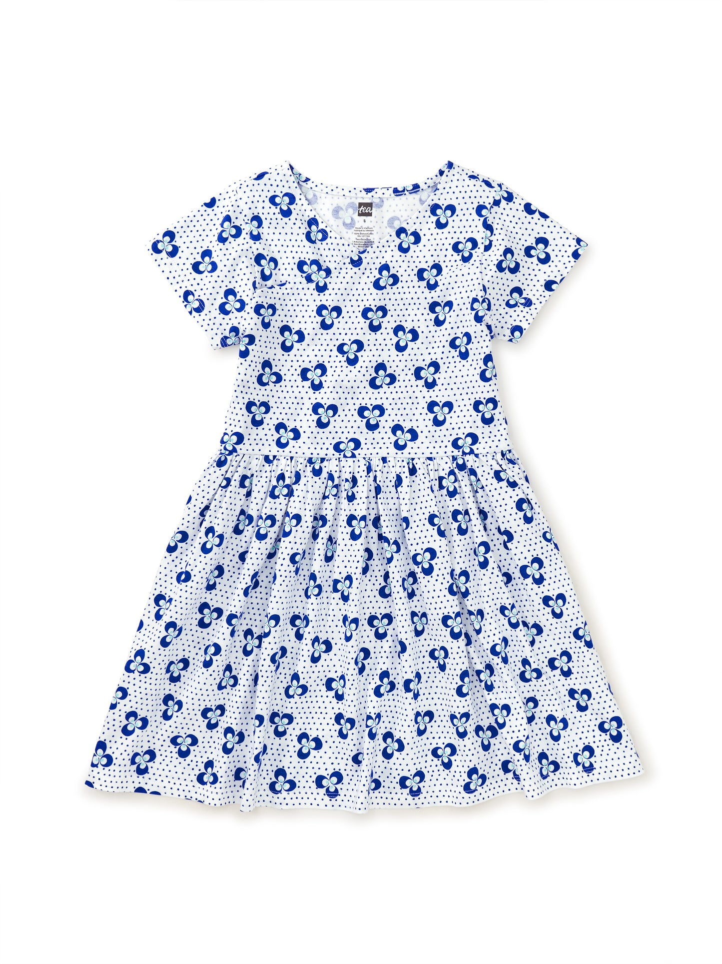 Tea Collection Girls Nazar Dots Dress Size: 3-6 Months Nazar Dots