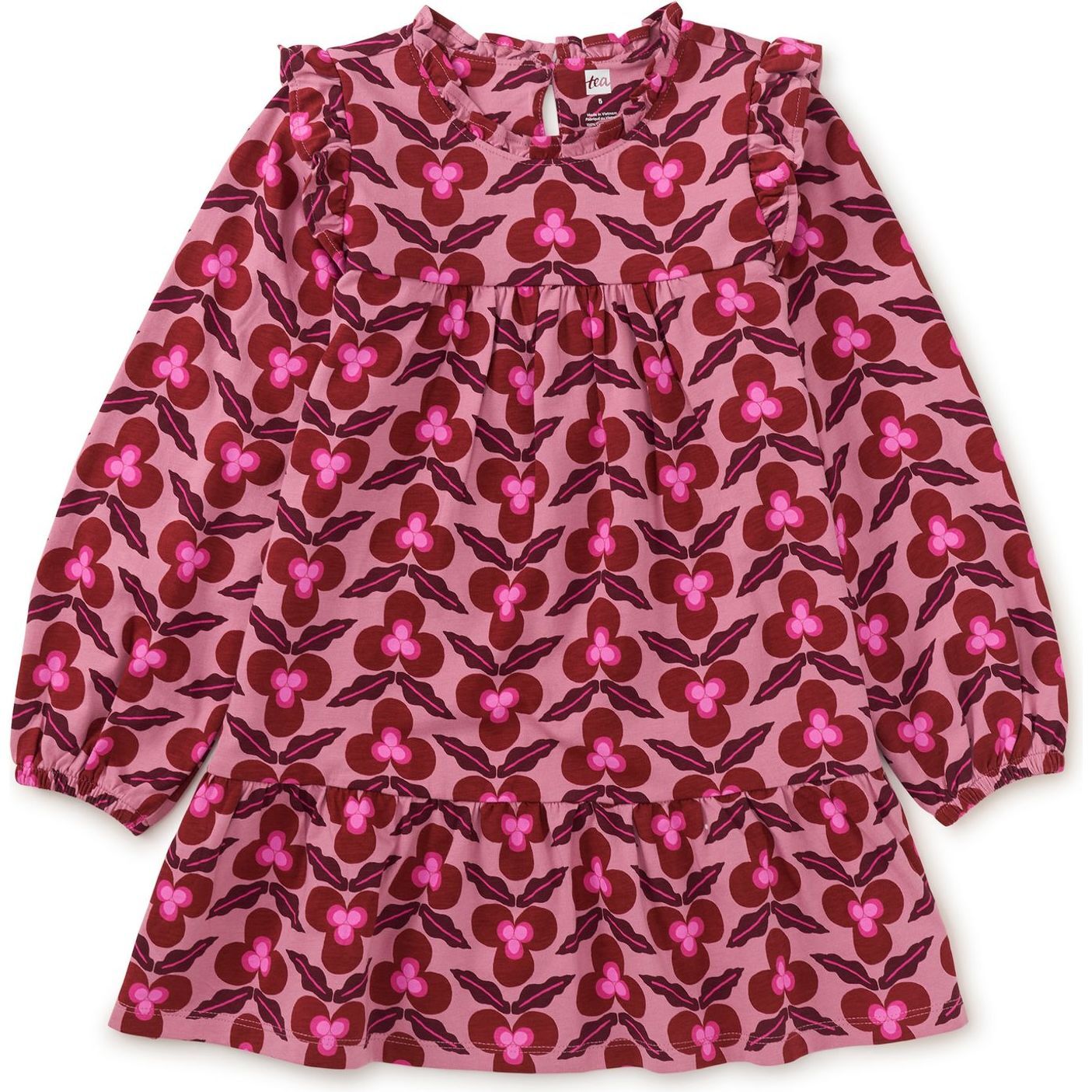 Tea Collection Girls Nazar Floral Dress Size: 9-12 Months Nazar Floral
