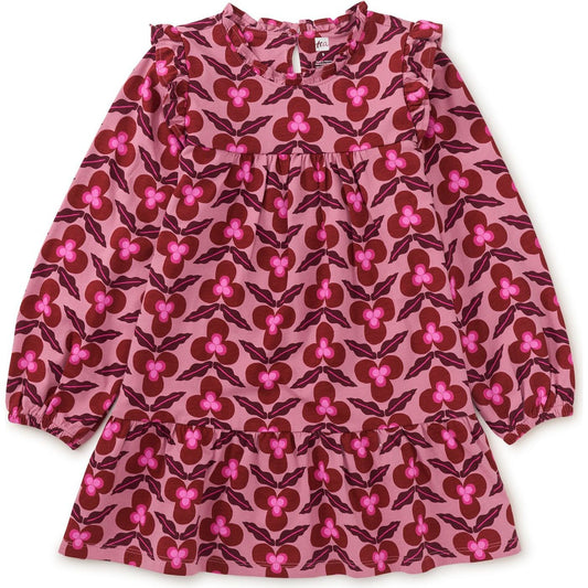 Tea Collection Girls Nazar Floral Dress Size: 9-12 Months Nazar Floral