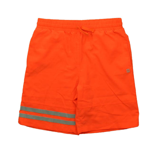 Rockets Of Awesome Boys Neon Orange Shorts Size: 10-12 Years