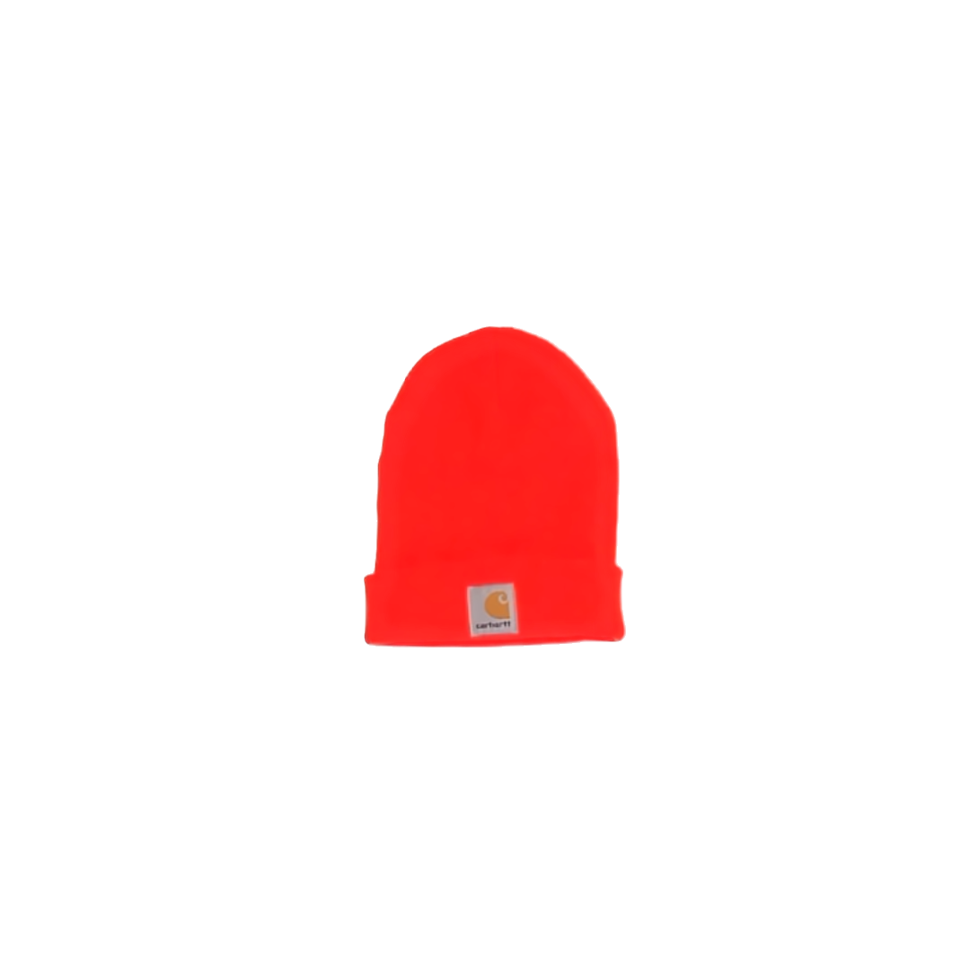 Carhartt Unisex Neon Orange Hat Size: Infant/Toddler Neon Orange