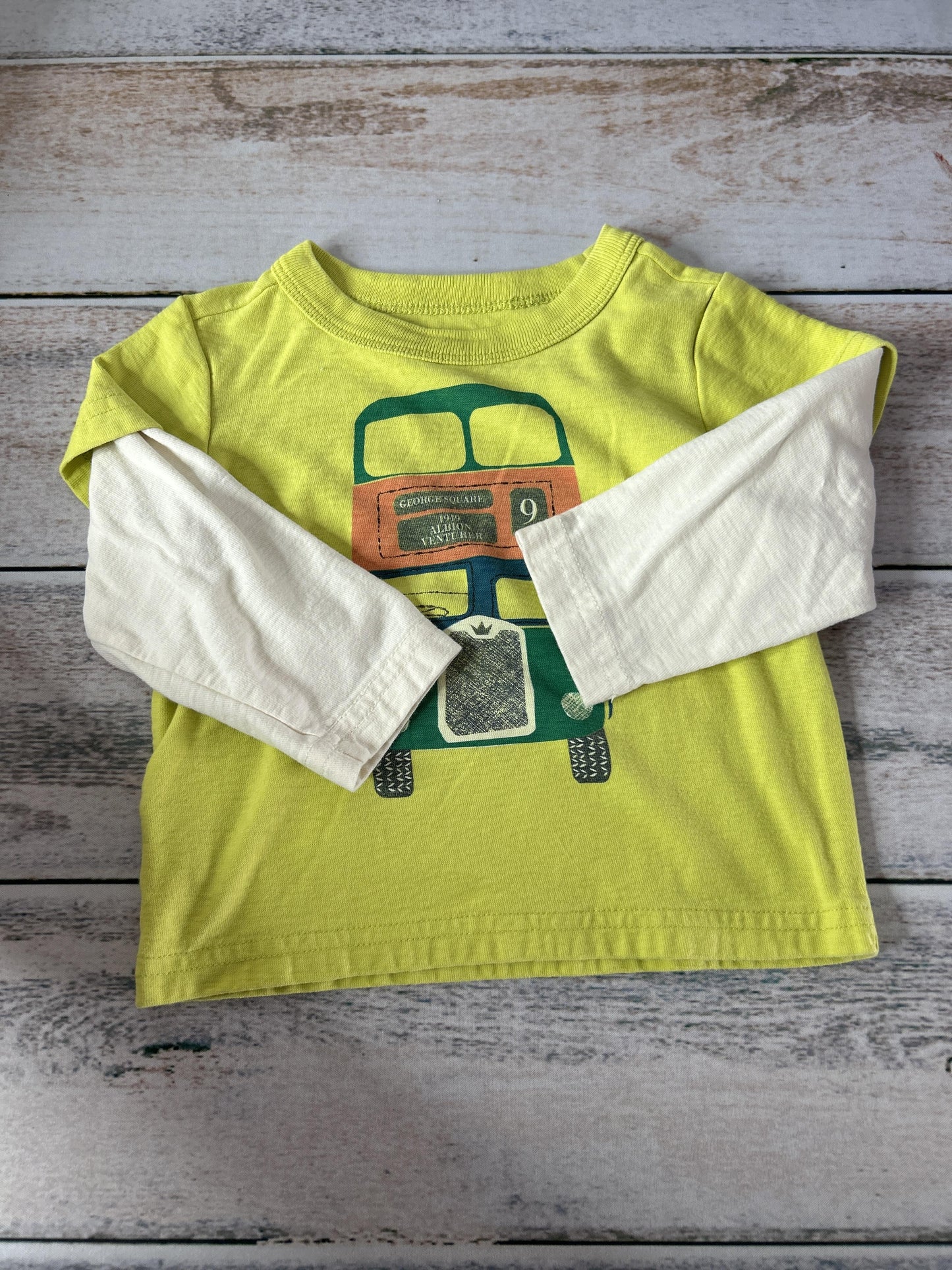 Boys Neon Yellow | Blue | Car Button Down Short Sleeve Size: 9-Jun Neon Yellow | Blue | Car