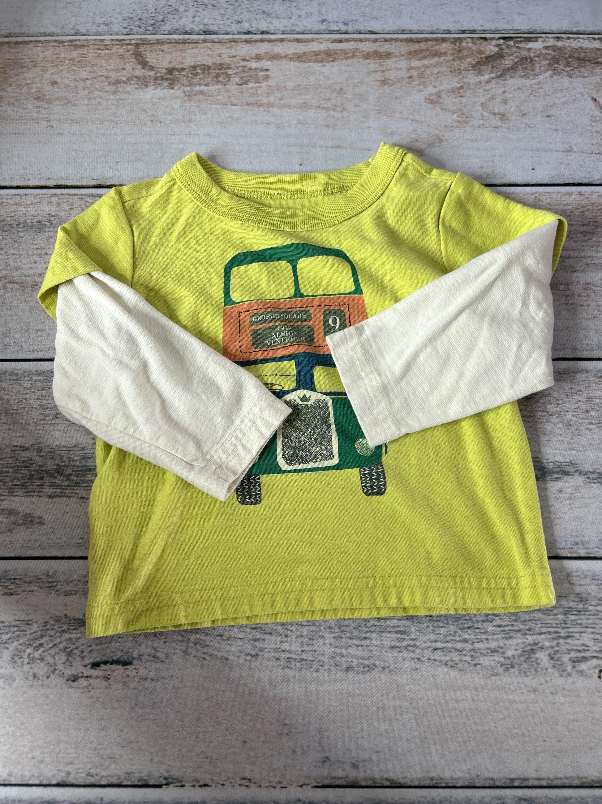 Boys Neon Yellow | Blue | Car Button Down Short Sleeve Size: 9-Jun Neon Yellow | Blue | Car