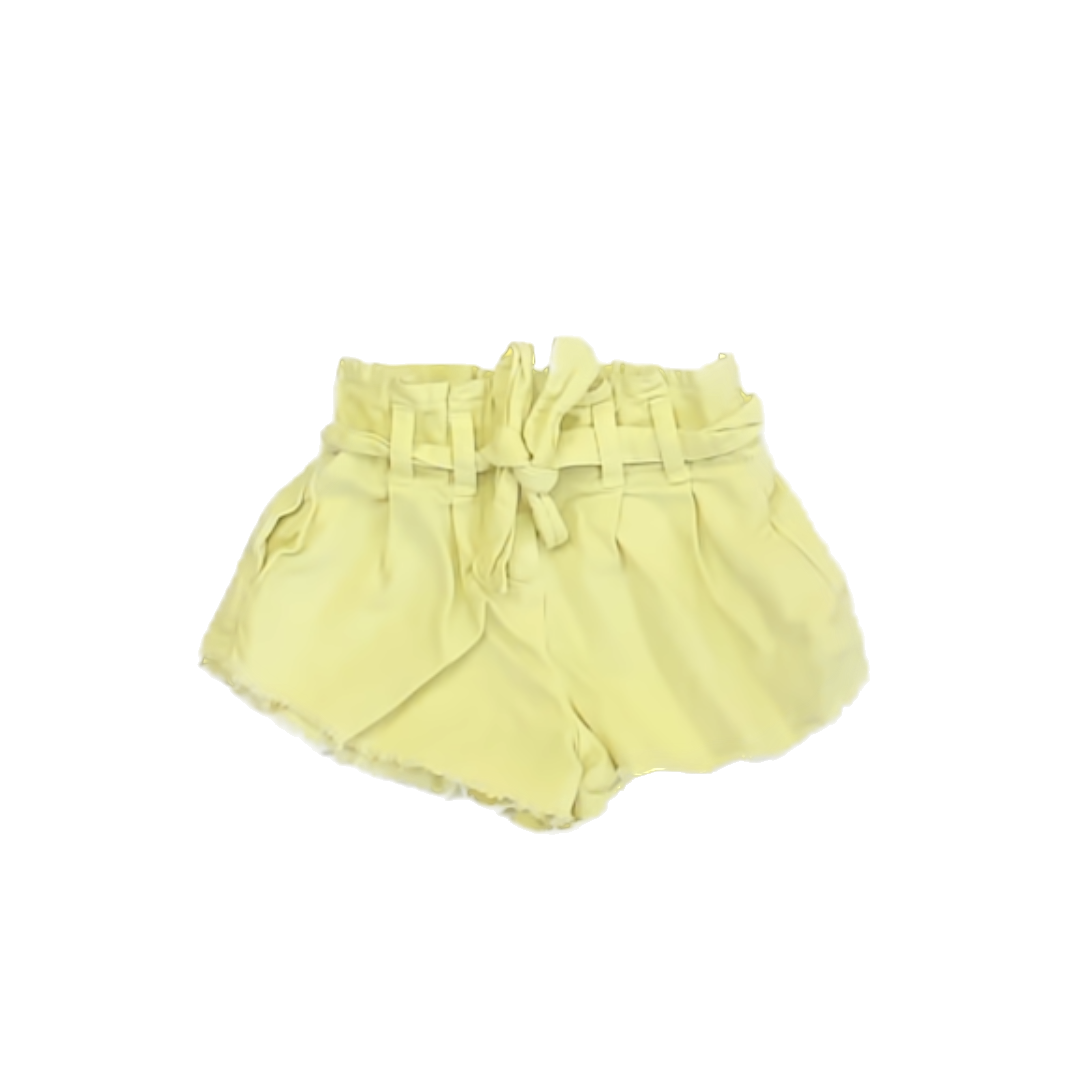 Blukids Girls Neon Yellow Shorts Size: 3-4T Neon Yellow