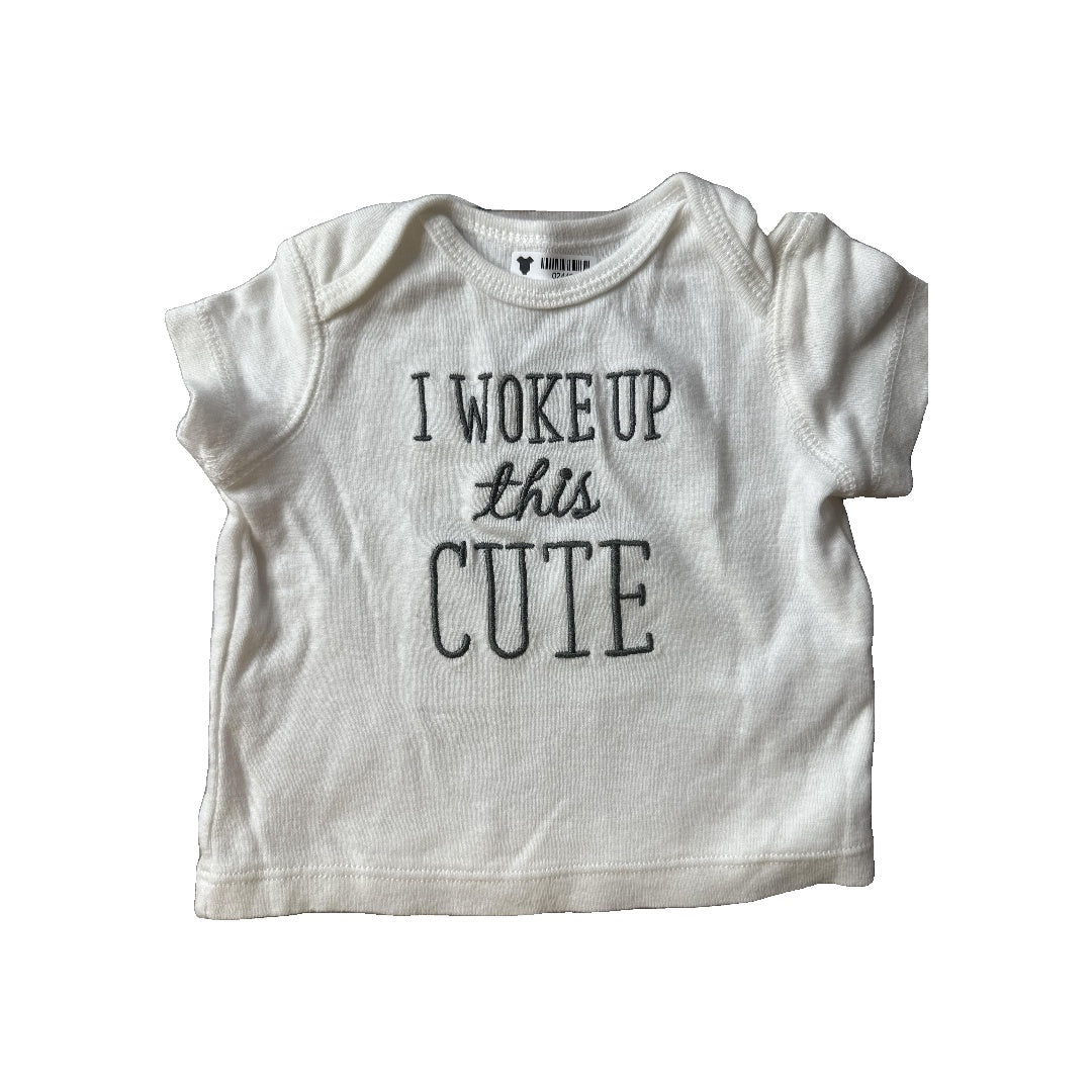 Unisex T-Shirt Size: Newborn