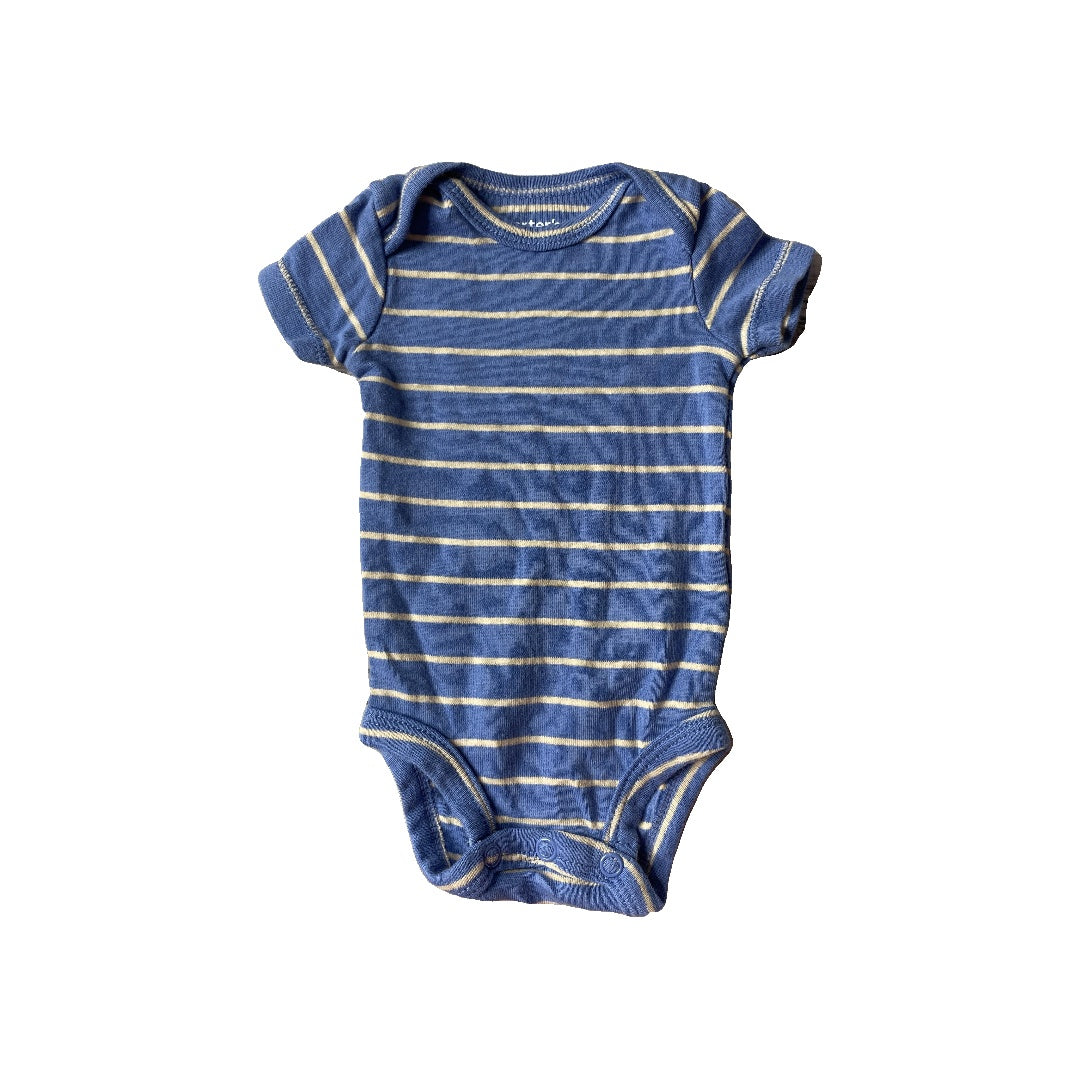 Unisex Button Down Short Sleeve Size: Newborn
