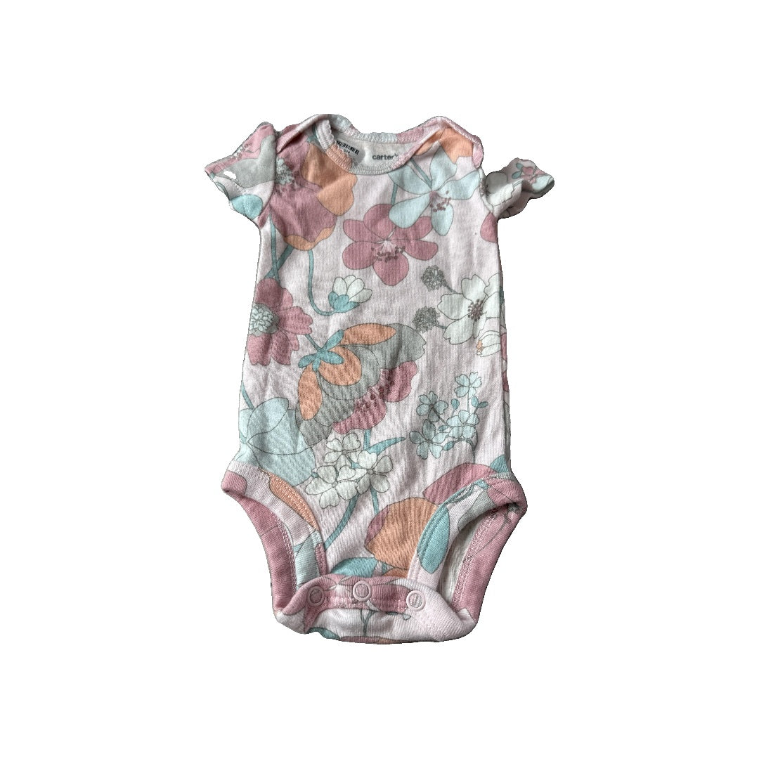 Carters Unisex Onesie Size: Newborn