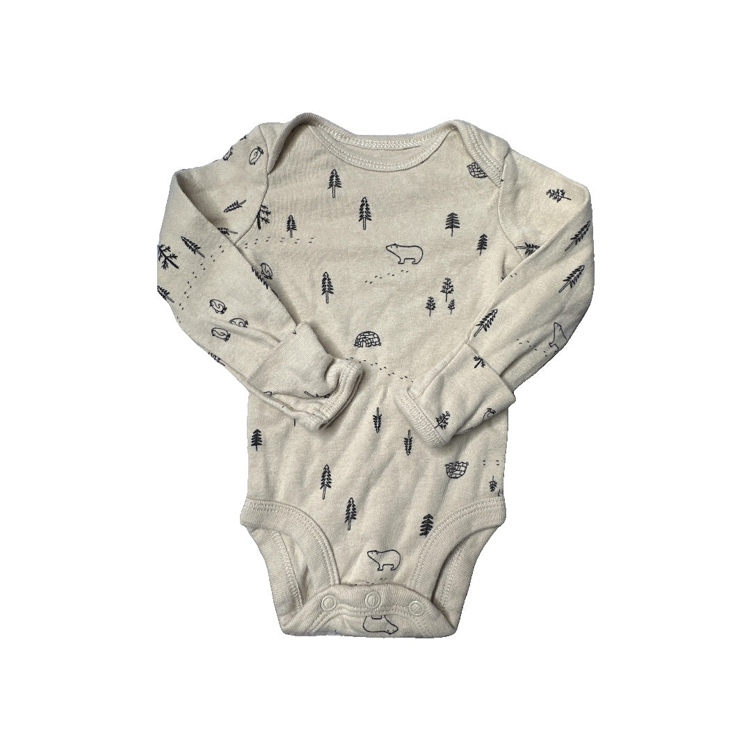 Unisex Button Down Short Sleeve Size: Newborn