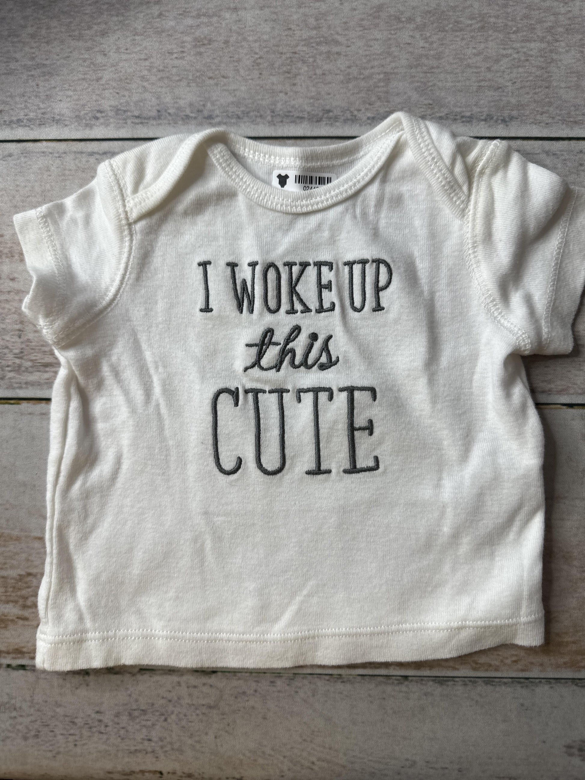 Unisex T-Shirt Size: Newborn