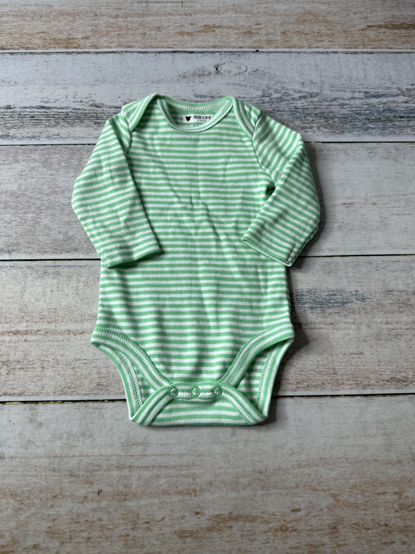 Primary Unisex Onesie Size: Newborn
