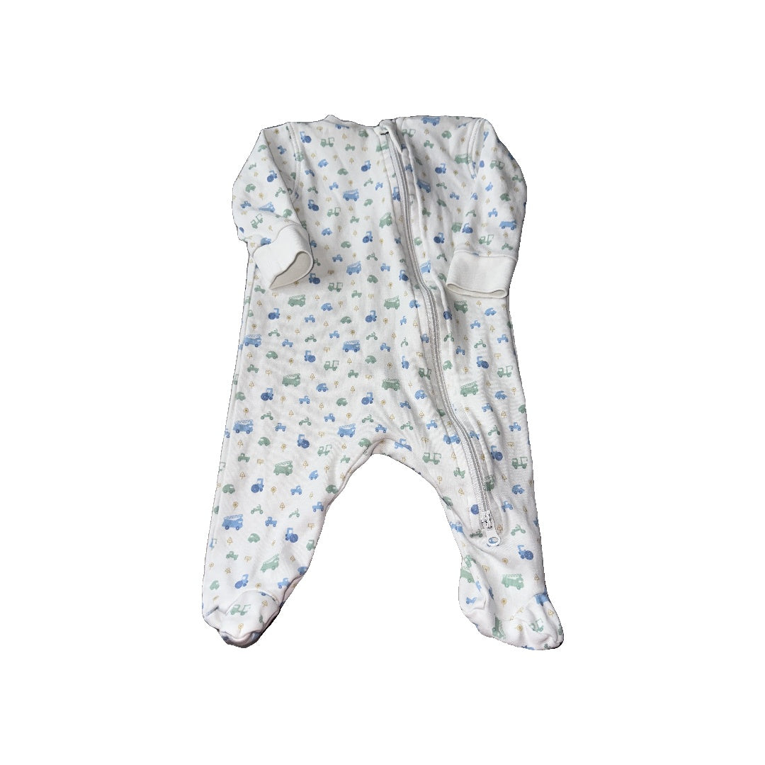 Feather Baby Unisex Pajamas Size: Newborn