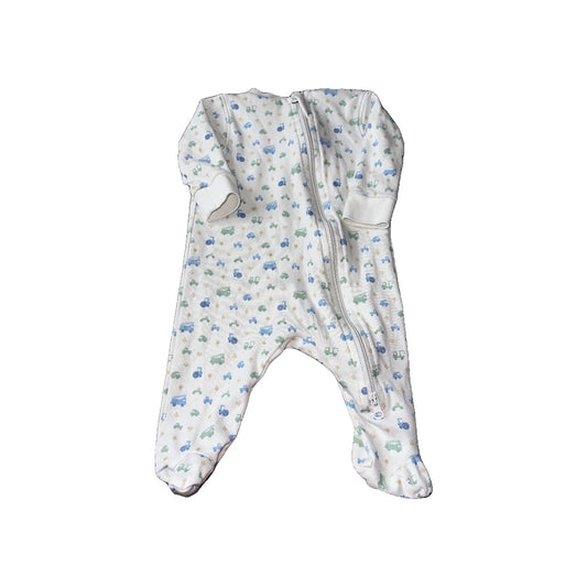 Feather Baby Unisex Pajamas Size: Newborn