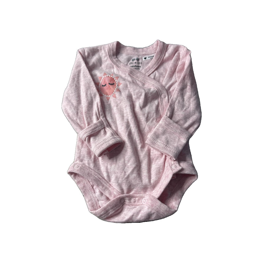 asher and olivia Unisex Onesie Size: Newborn
