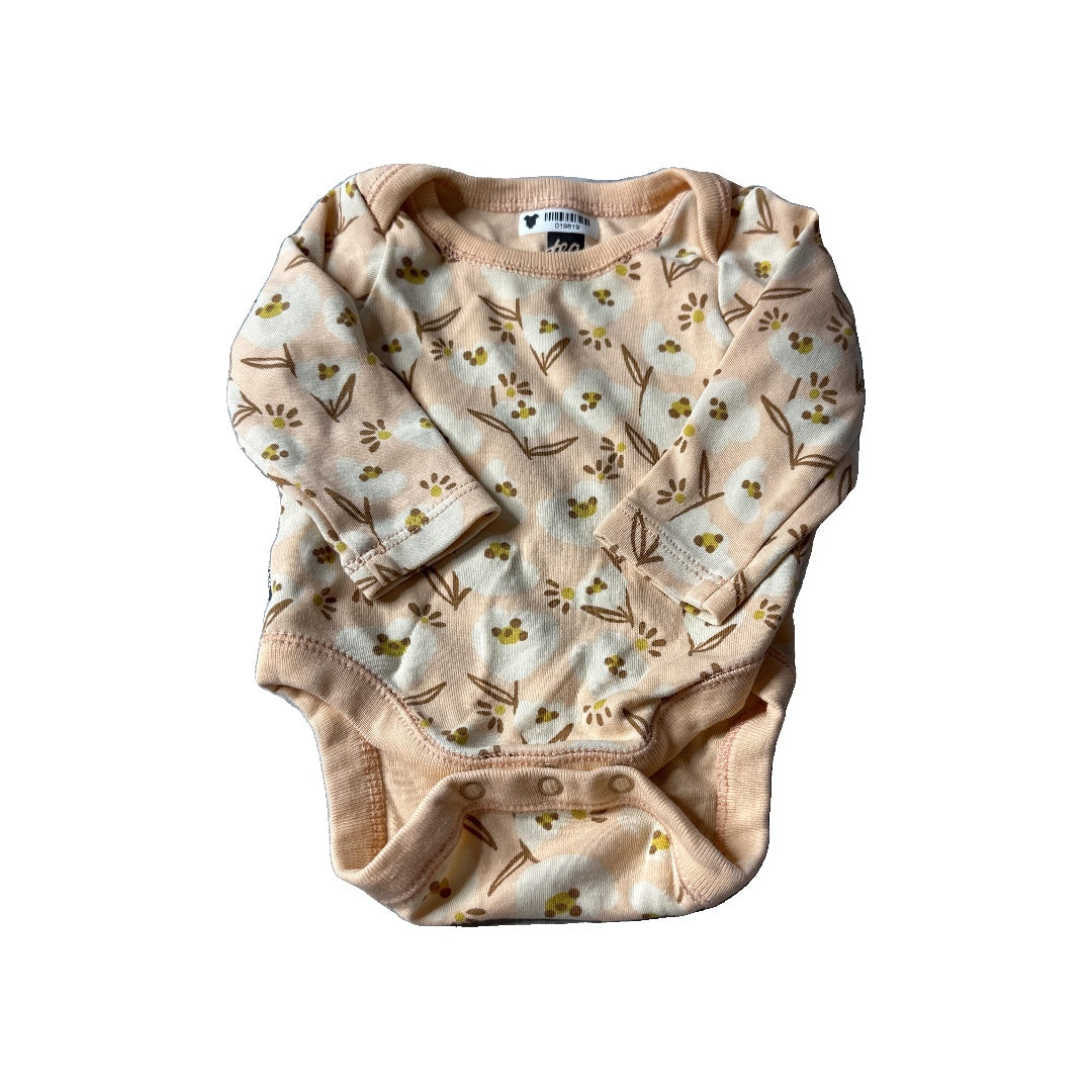 Tea Unisex Button Down Short Sleeve Size: Newborn