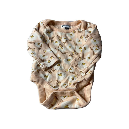 Tea Unisex Button Down Short Sleeve Size: Newborn