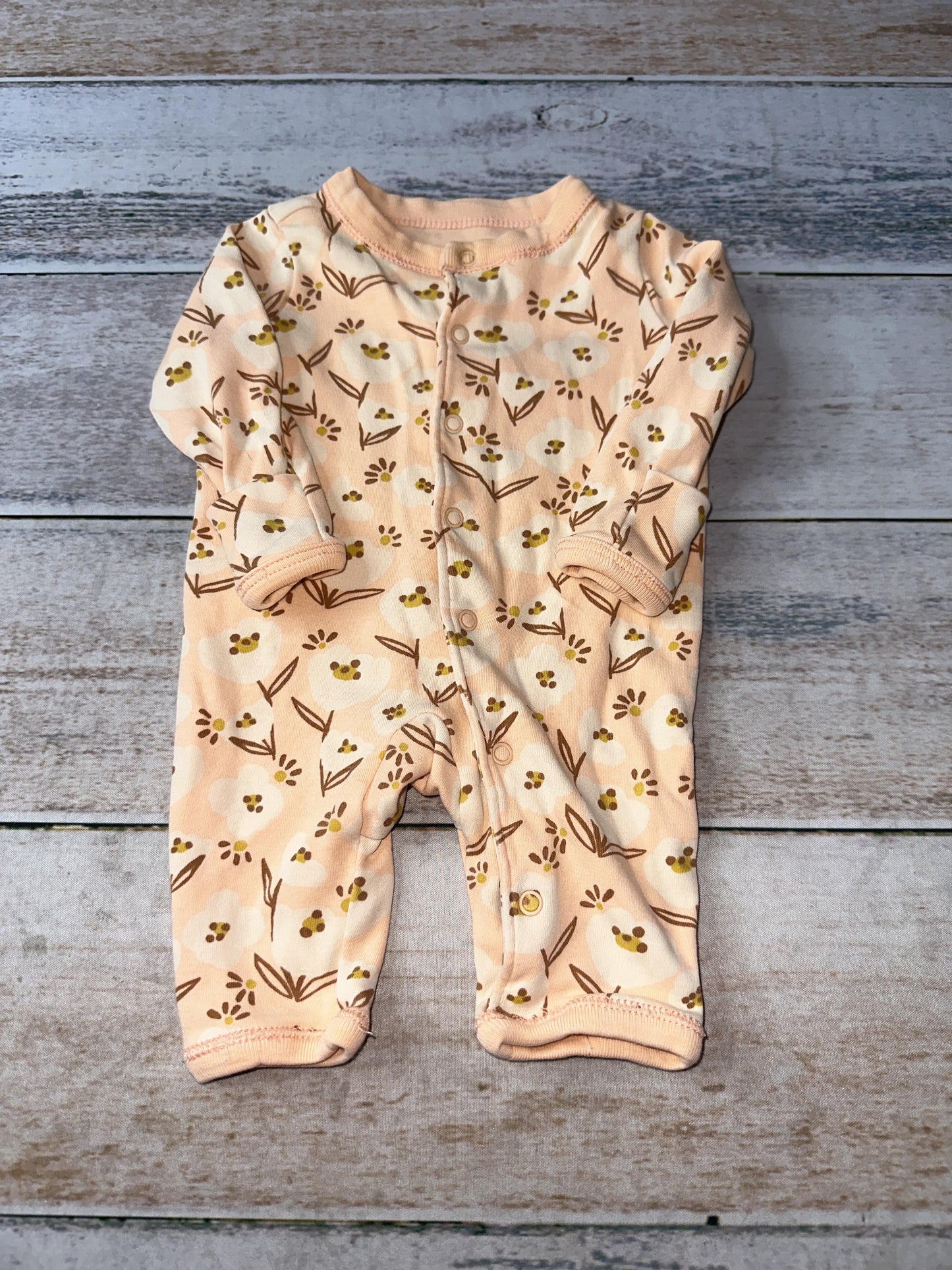 Tea Girls Pajamas Size: Newborn