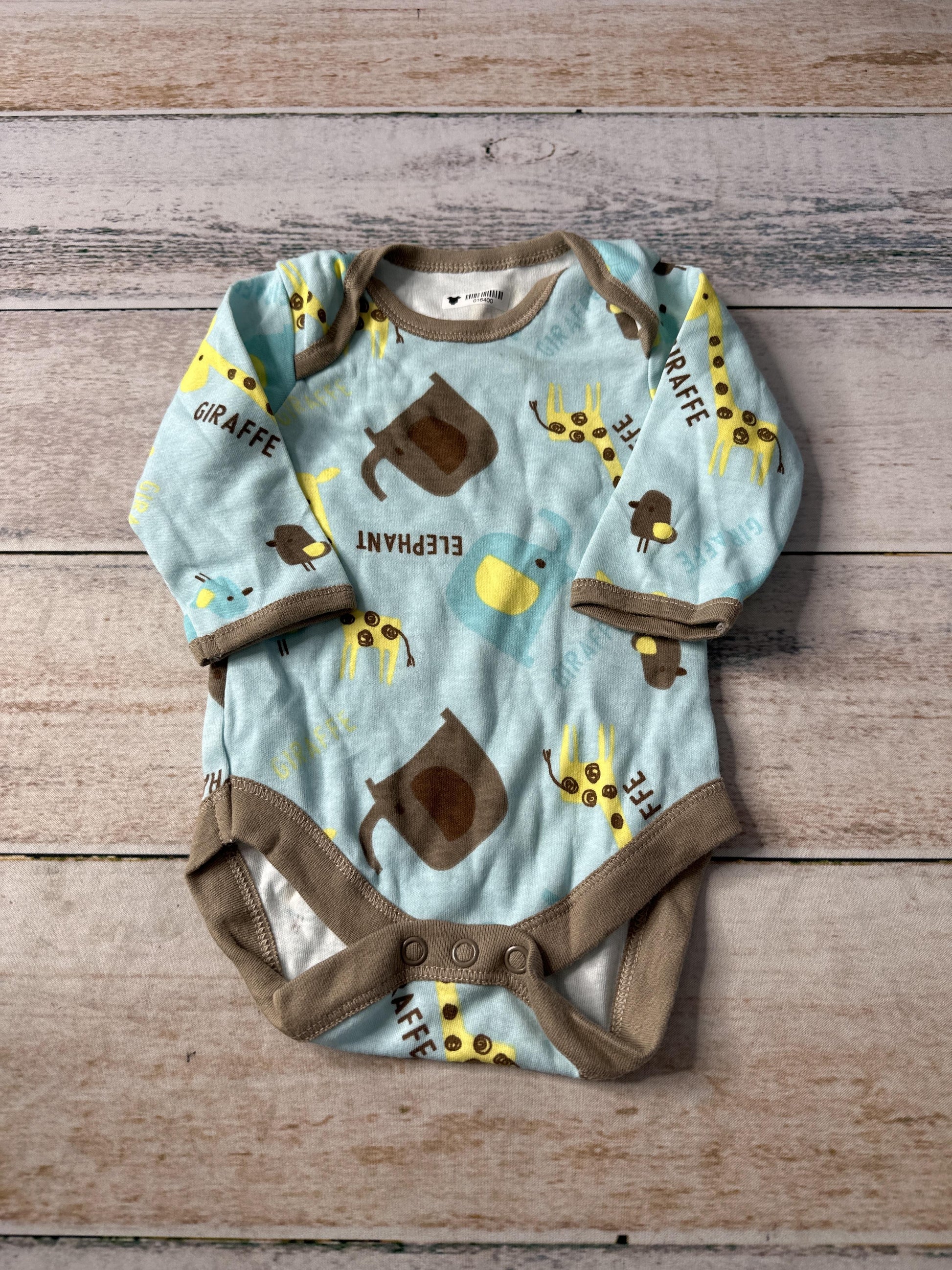 Unisex Onesie Size: Newborn