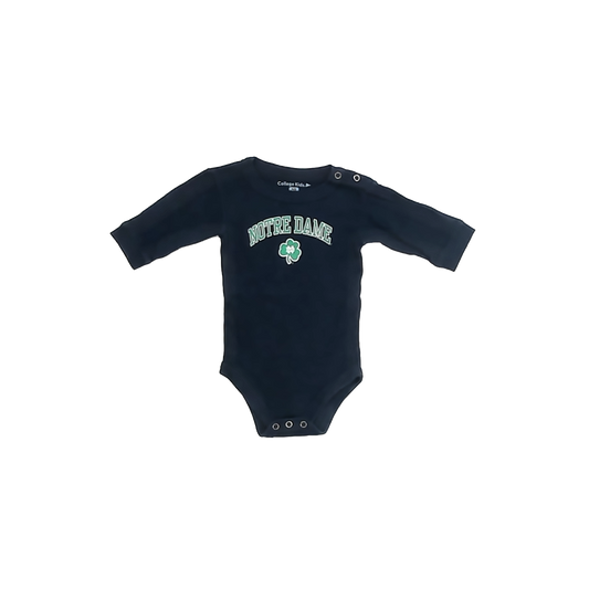 College Kids Unisex Notre Dame Onesie Size: 0-12 Months Notre Dame