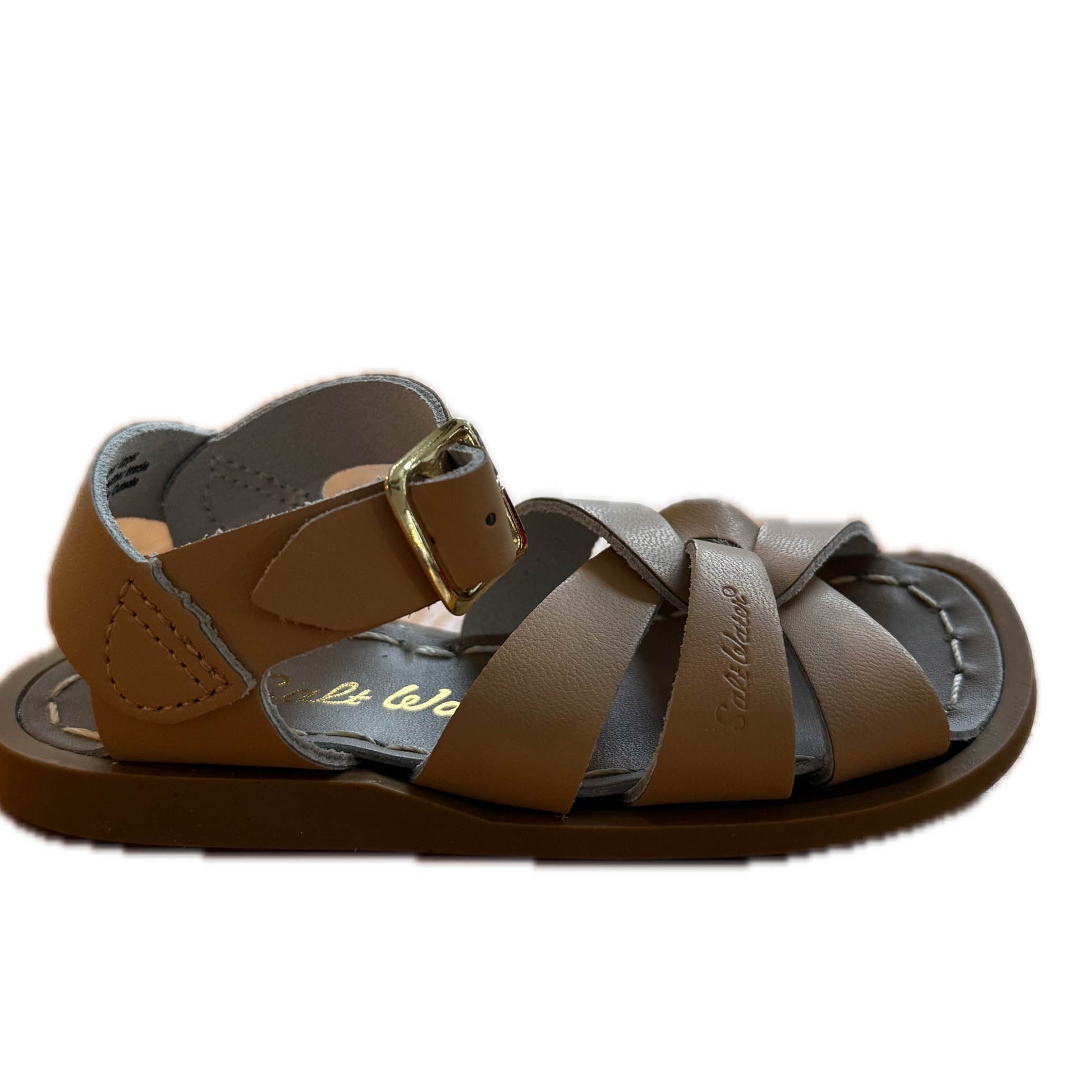 Hoy Saltwater Girls Nude Sandals Size: 6 Toddler Nude