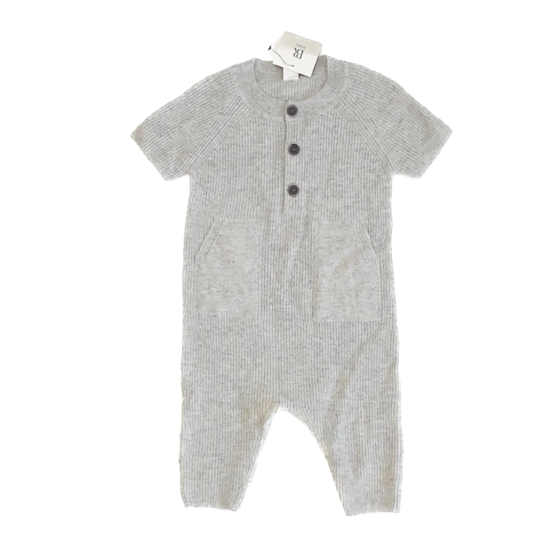 Banana Republic Unisex Oatmeal Cashmere Long Sleeve Outfit Size: 12-18 Months Oatmeal Cashmere