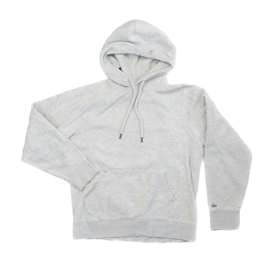 Faherty Unisex Oatmeal Hoodie Size: Adult S Oatmeal