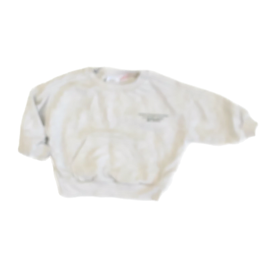Zara Unisex Off White Sweatshirt Size: 18 Months Off White
