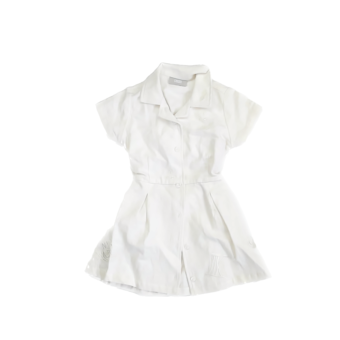 Kith Girls Off White Dress Size: 4T Off White