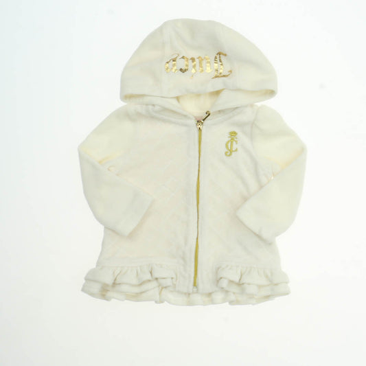Juicy Couture Girls Off White Hoodie Size: 3-6 Months Off White