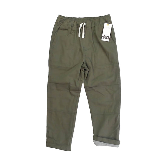 Tea Collection Boys Olive | Gray Slacks Size: 5T Olive | Gray