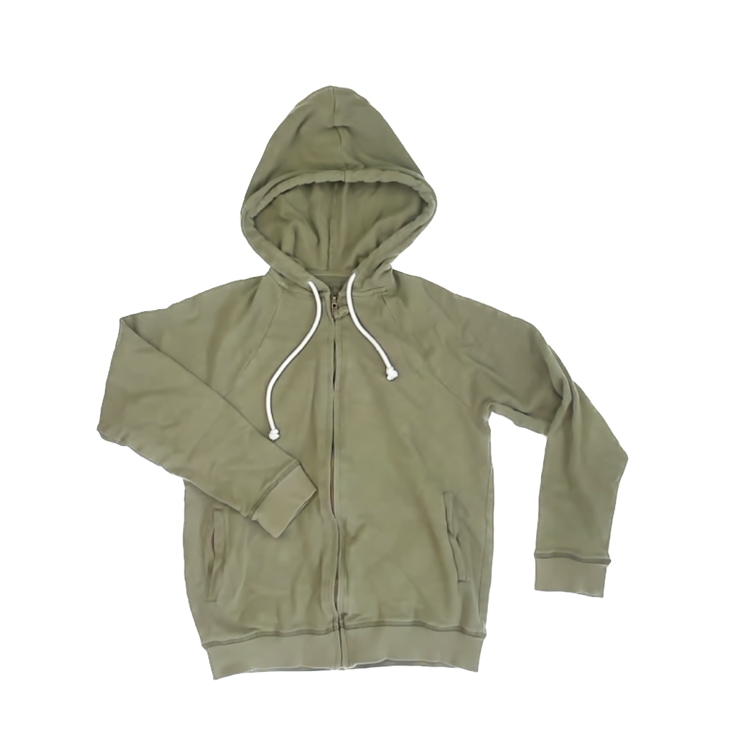 Louis Louise Girls Olive Green Hoodie Size: 12 Years Olive Green