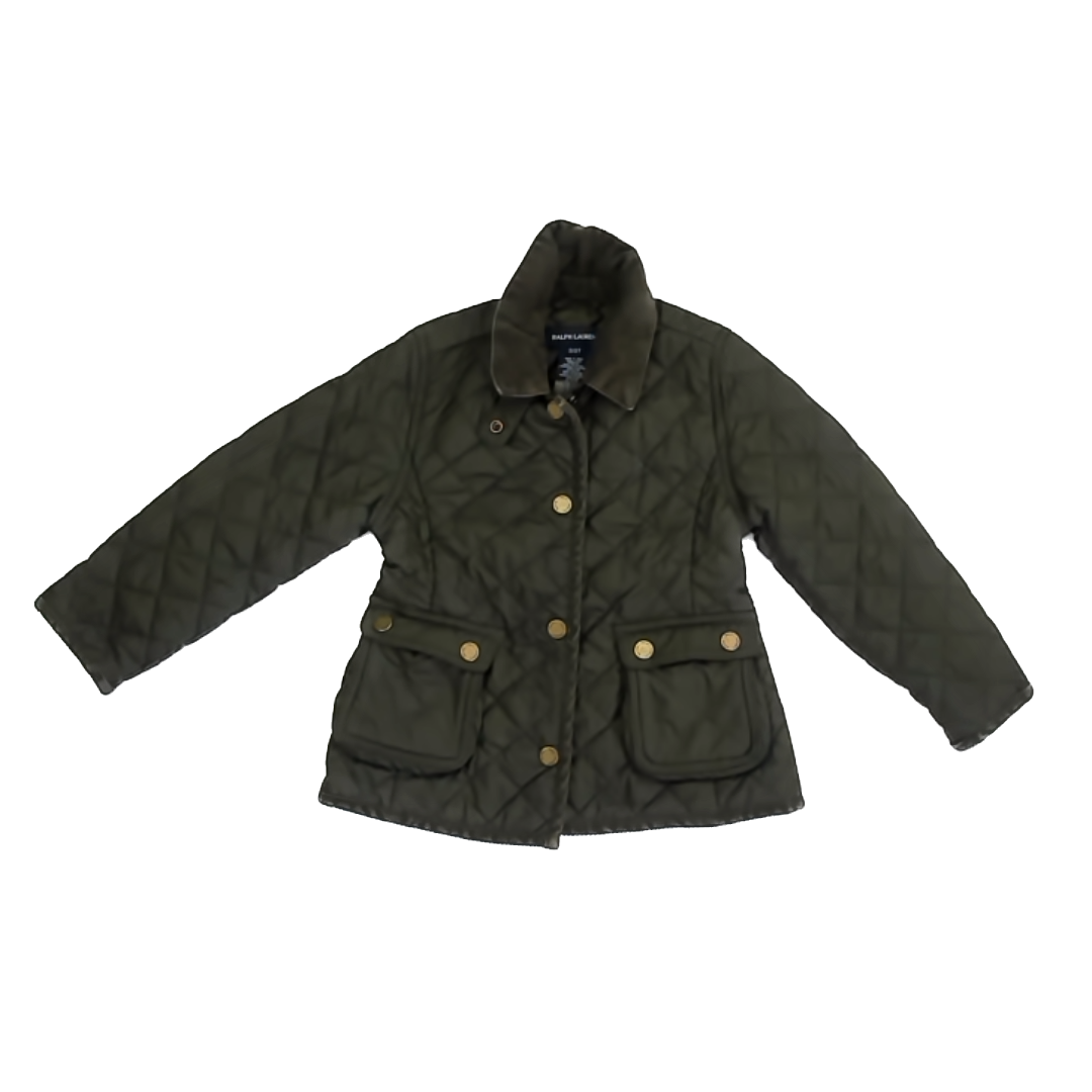 Ralph Lauren Boys Olive Green Jacket Size: 3T Olive Green